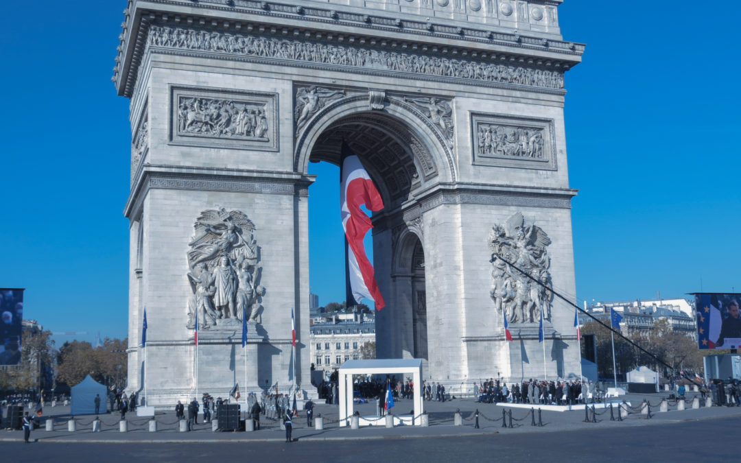 11 novembre : l’ANORI présente à l’Arc de Triomphe